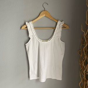 Gianni Bini Ruffled Tank Top